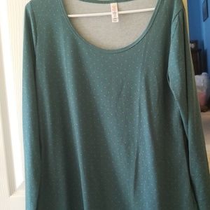 LuLaRoe Lynnae long sleeve small